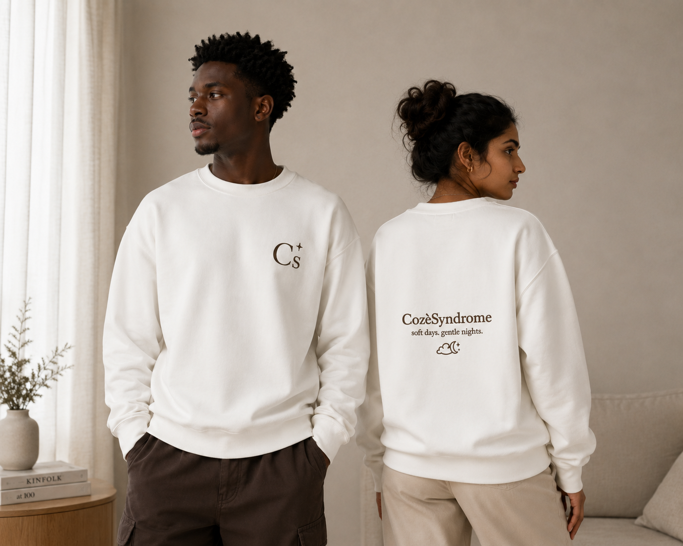 CozèSyndrome Cozy State Crewneck