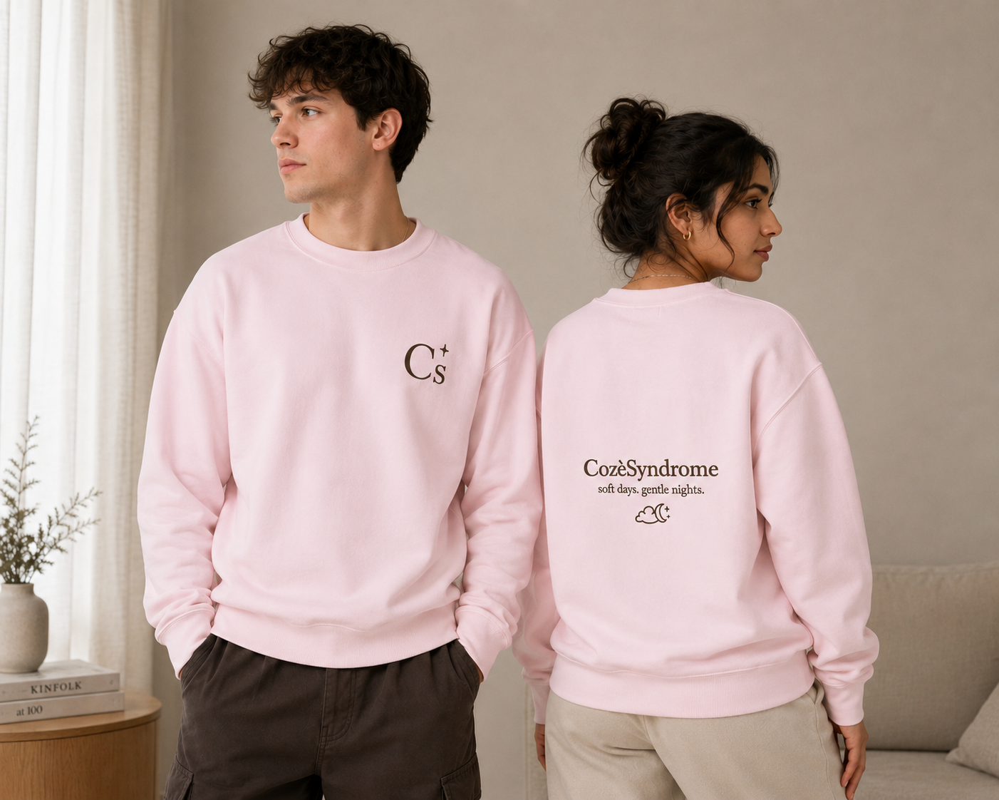 CozèSyndrome Cozy State Crewneck