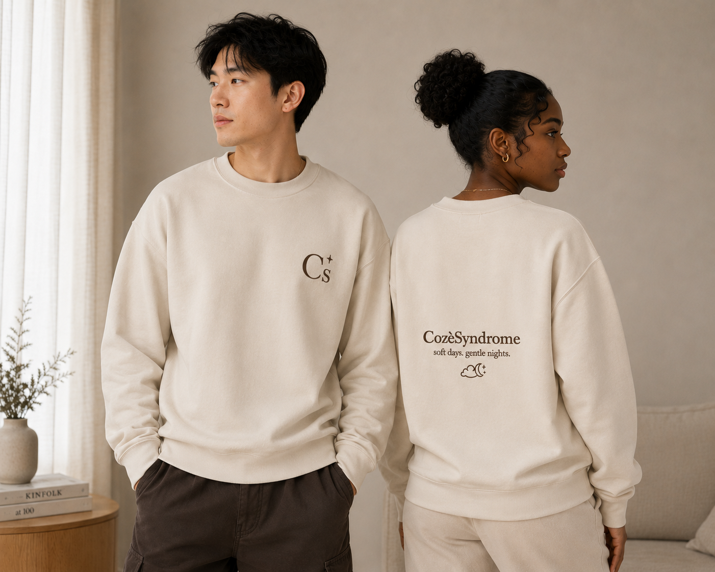 CozèSyndrome Cozy State Crewneck